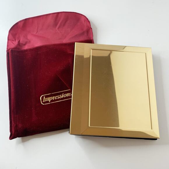 Vintage Impressions Brass 4"x6" Photo Album Bag Box Memories 50 Photos - Picture 1 of 7